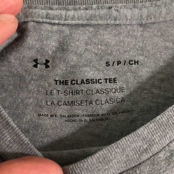 {Under Armour} Red White & Glow Crewneck Tee - Picture 6 of 10